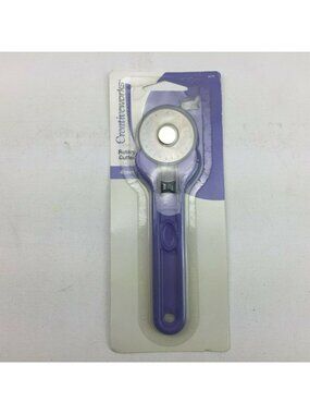 Creative Works Rotary Cutter 45mm Blade Purple Arts Crafts Sewing Quilting  Left
